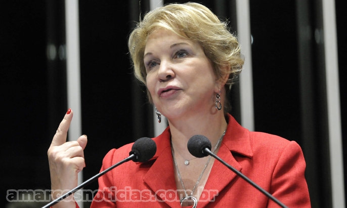 Senadora Marta Suplicy (PT-SP) pede aprovação de proposta que combate guerra dos portos